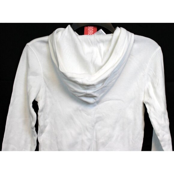 NEW 2006/05 Gymboree Prep Henley 10 Spring Turtle Hoodie T-Shirt Embroidered Whi - Picture 7 of 8